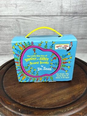 The Little Blue Box of Bright and Early Board Books by Dr. Seuss Set of 4